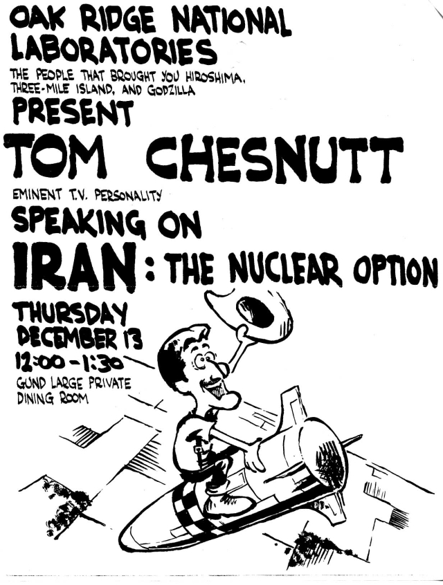 Tom Chesnutt presents: Iran, the Nuclear Option